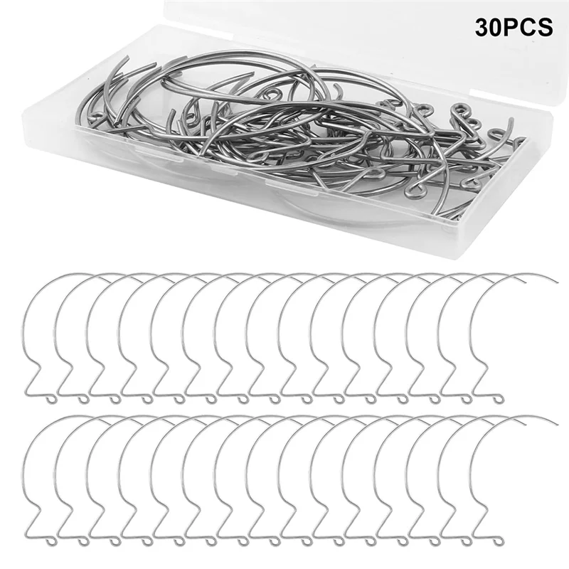 

【Recommend】30 Pcs Monkey Hooks Super Hooks Stainless Steel Monkey Hooks Picture Hangers Wall Hangers Without Nails Wall Hooks