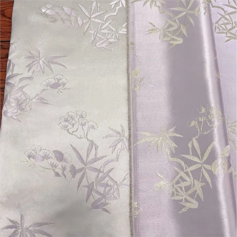 Elegant imitation brocade jacquard fabric new Chinese-style waistcoat cheongsam dress Hanfu throw pillow