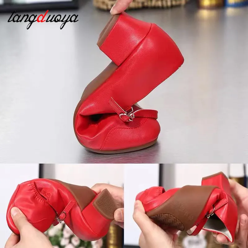 Dance Shoes for Woman Girls Ladies Latin Ballroom Modern Salsa Practise Dancing Shoes Closed Toe Square Dance Soft Rubber Sole