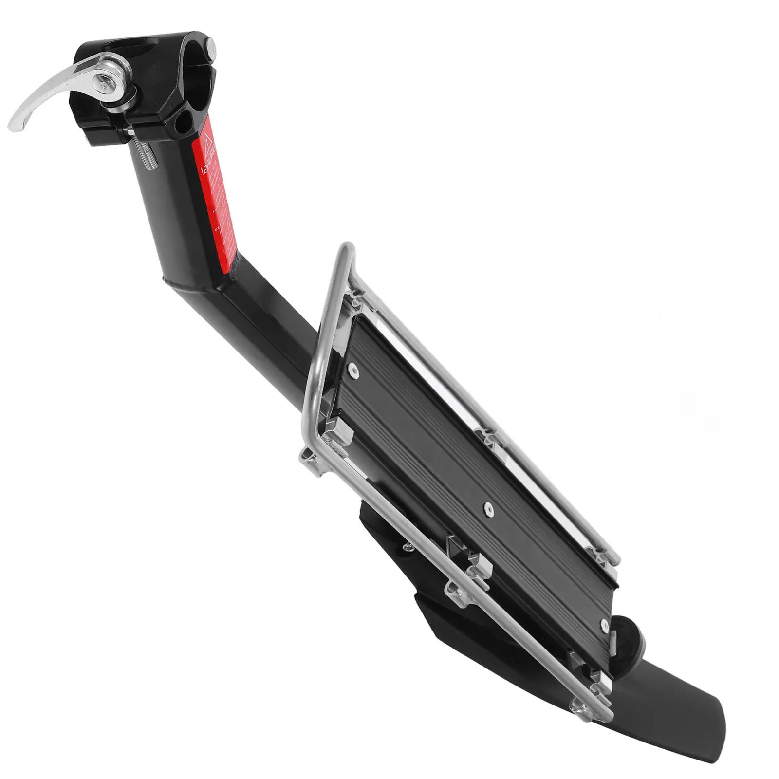 

1 set 1 Set Multi-Function Aluminum Alloy Bike Rear Carrier Rack Detachable Wear-Resistant Cargo Holder For Cycling Outdoor Use