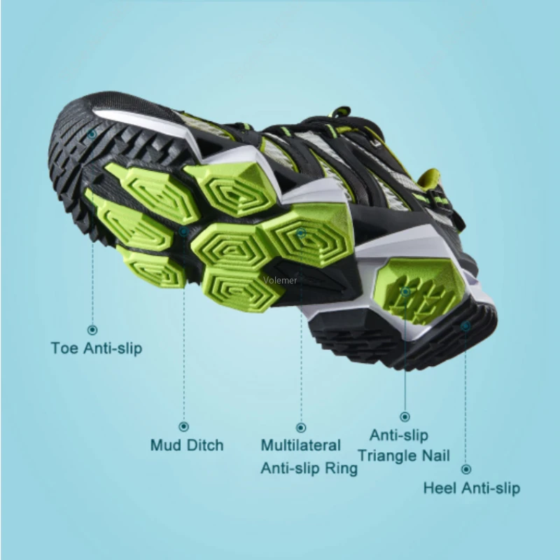 Nova youpin rax wading sapatos de escalada absorção de choque respirável de secagem rápida antiderrapante esportes ao ar livre wearproof praia sneaker