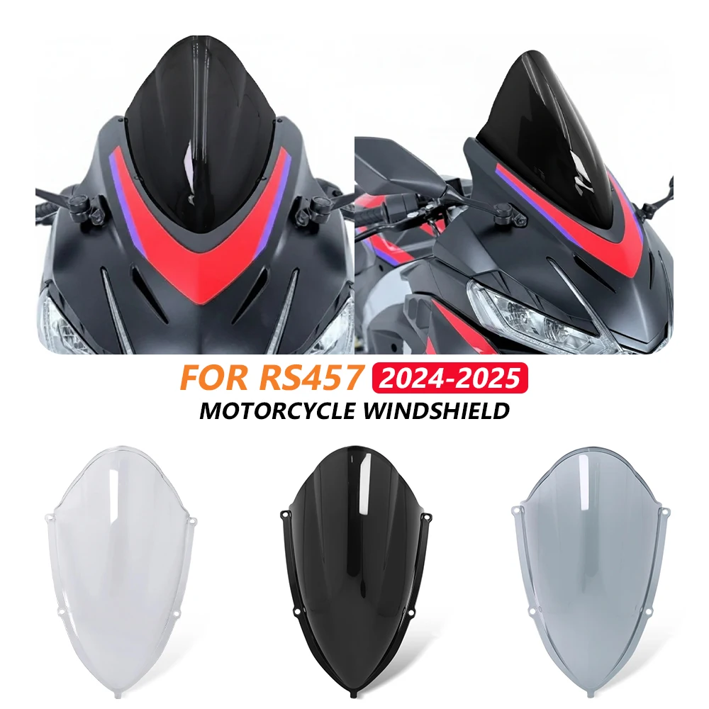 

For RS457 2025 2024 Wind Protection Shielding Aprilia RS 457 Motorbike Fairing Airflow Deflector Attachment Component Gear