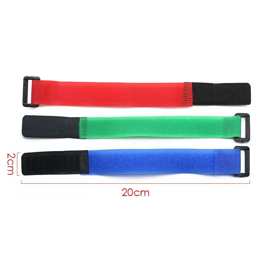 Random Color  ! 1/10pcs Reusable Fishing Rod Cable Ties Belt Outdoor Fastener Fishing Rod Tie Battery Straps Fishing Accessories