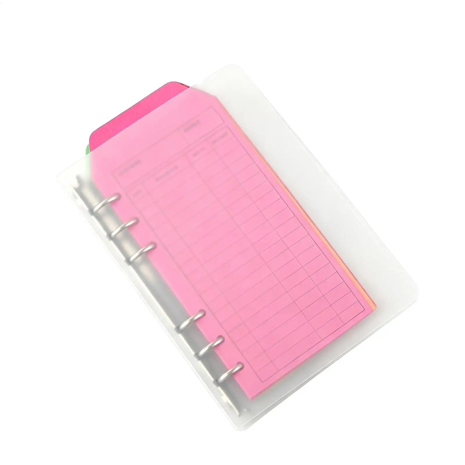 

Budget Planner With Cash Envelopes 6-Ring 12 Colorful Envelopes A6 Portable Planner Cash Budget Binder For Home School Office