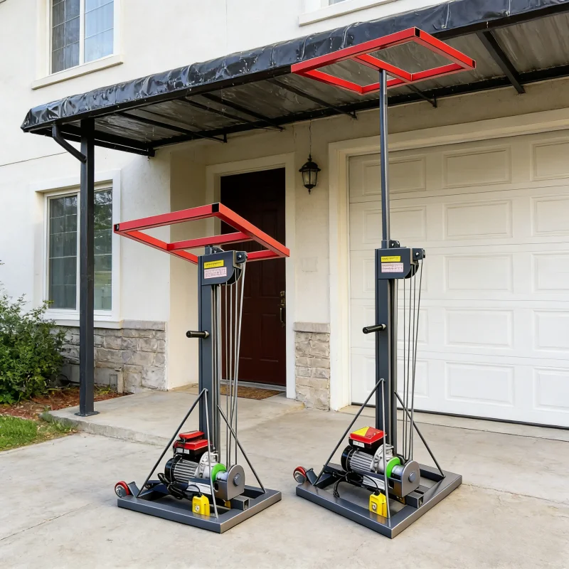Electric Rolling Shutter Lift Garage Door Hoist Pipe Lifting Elevator Industrial Heightening Transport Handling Machinery Tool