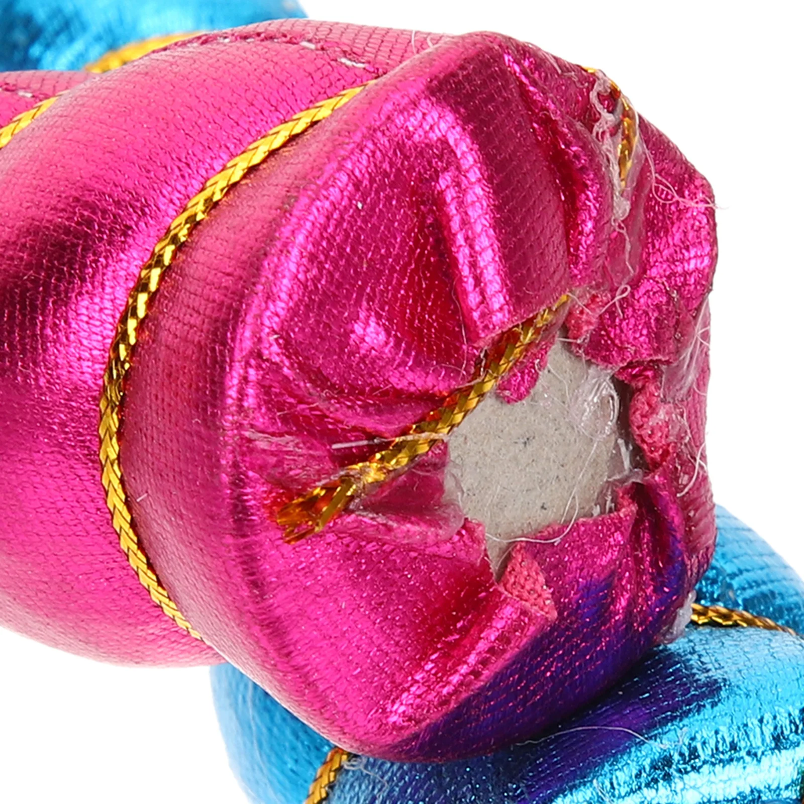 

12Pcs Unicorn Horns Sparkle Fabric Hair Bows Making Craft Supplies for Stage Performance Daily Wear Party Headdress DIY Horn