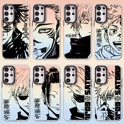 Jujutsu Kaisen Japan Comics Hot Phone Case for Xiaomi Redmi 12C 10C 9A 9C 9T Note 12 11 10 8 Pro 5G Matte Gradient Luxury Cover