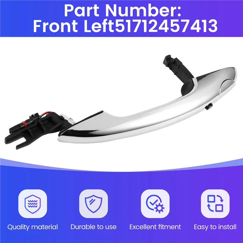 

A30P-Car Front Exterior Door Handle For BMW Mini Cooper F54 F55 F56 F57 F60