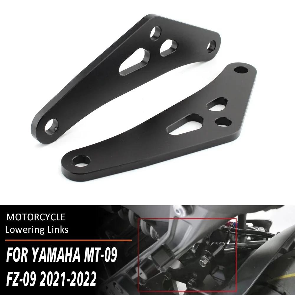 

For YAMAHA MT-09 FZ-09 MT FZ 09 XSR900 XSR 900 2022 2021 MT09 FZ09 Motorcycle Rear Suspension Drop Lowering Links Kit