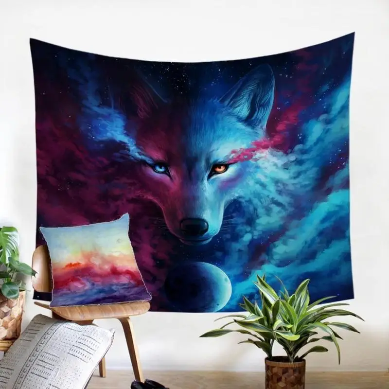 Where Light And Dark Meet by JoJoesArt Wall Hanging