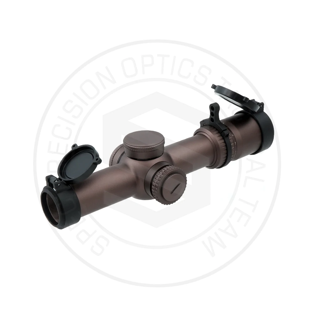 SPECPRECISION RZ HD Gen III 1-10x24 FFP LPVO 34mm Tube FFP RifleScope Red EBR-9 MRAD For Airsoft AR15 5.56 Original Markings