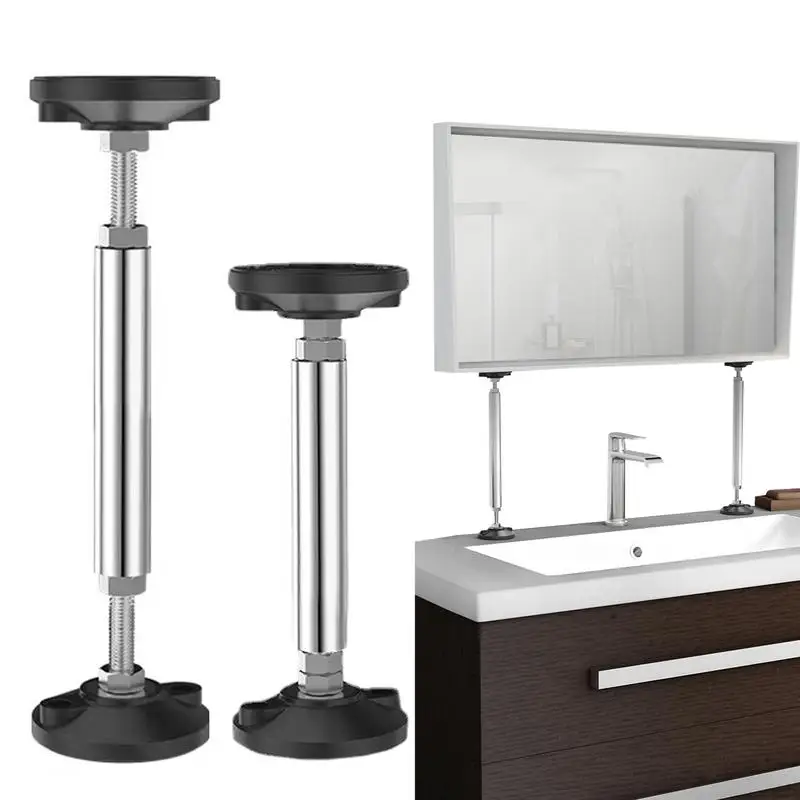 

Metal Furniture Legs Stainless Steel Anti Fall Support Pole 2x Household Cabinet Pole Multipurpose Furniture Legs For Cabinet