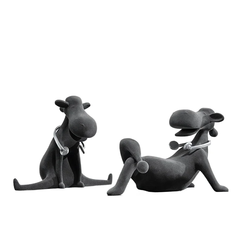 

Modern minimalist cartoon animal ornament