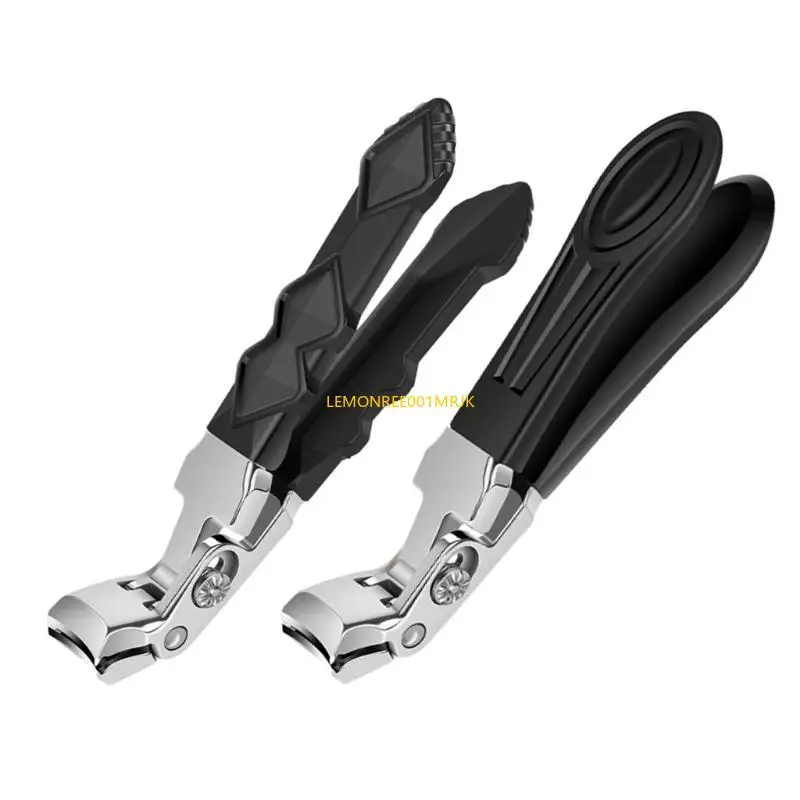 

M4YA Wide Jaw Opening Angled Head Cutter Stainless Steel Toenail Cutter Fingernail Trimmer for Elderly