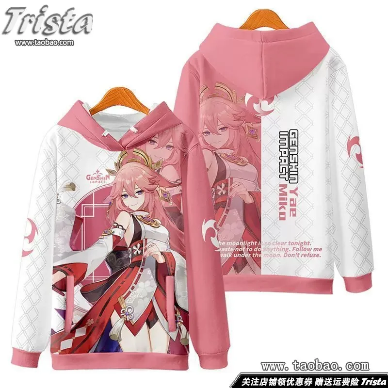 

Classic Genshin Impact Kamisato Ayaka 3D Print Hoodies Sweatshirts Men/Women Long Sleeve Sweatshirt Adult/Child Casual Pullovers