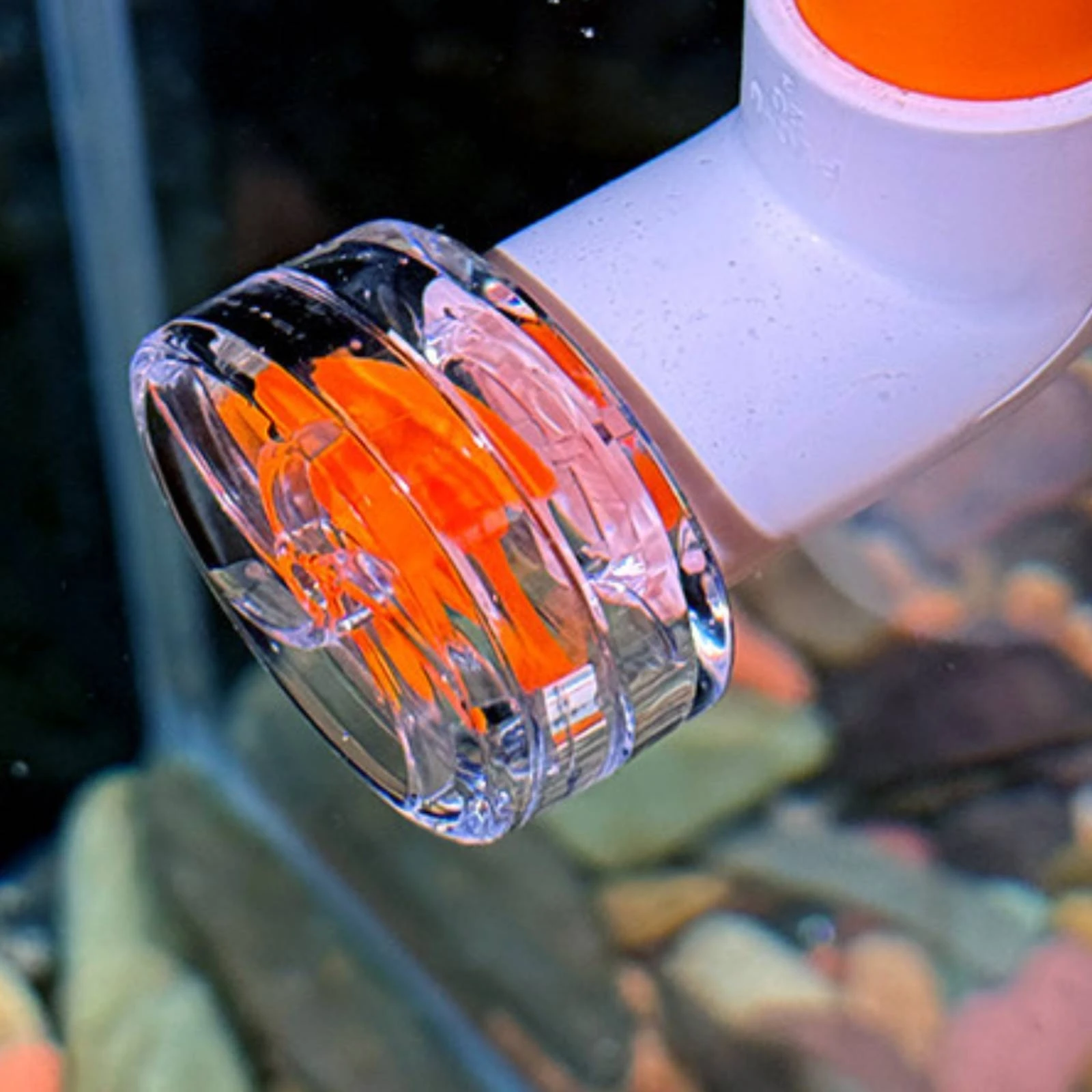 

Rotating Current Outlet Nozzle Transparent Aquarium Current Outlet Attachment Pet Supply Energy-Saving
