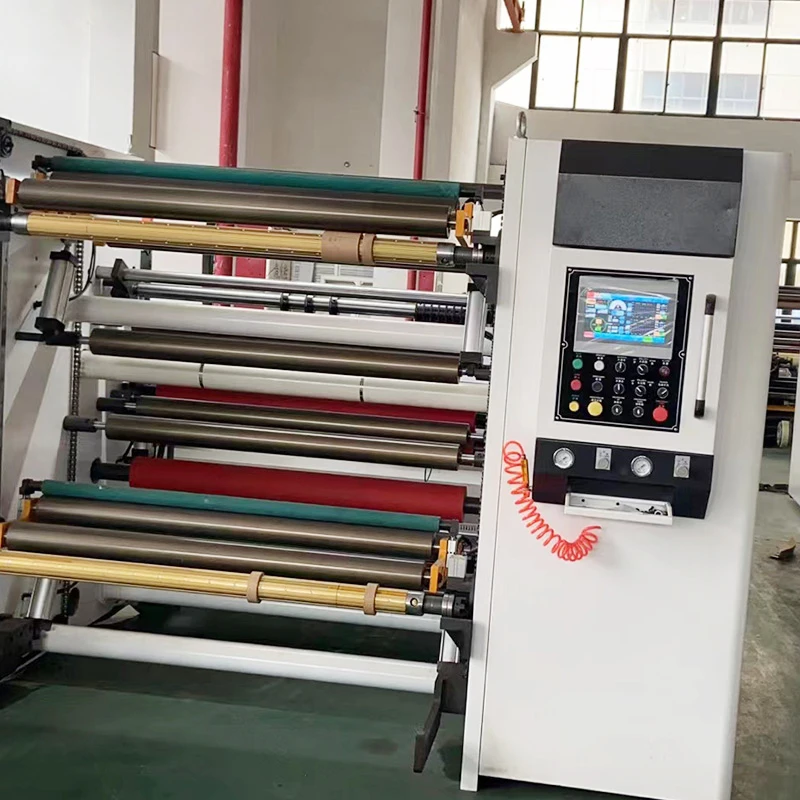 Automatic Slitting And Rewinding Machine For Paper Non-woven Tape Slitting And Rewinding Machine