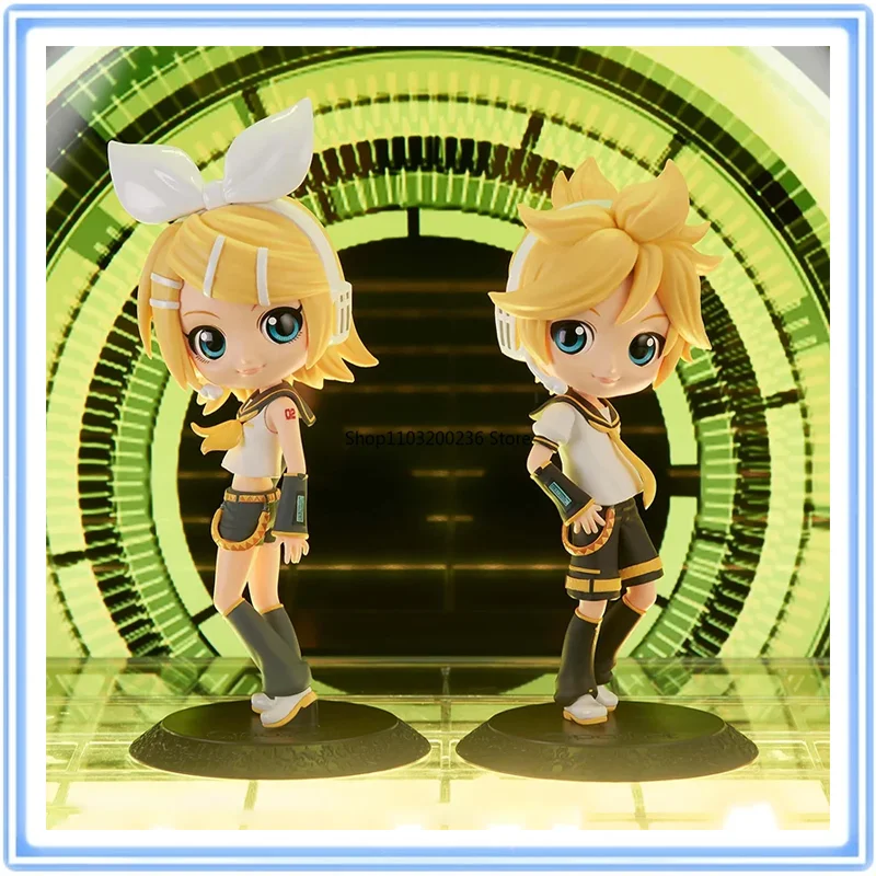 figurine-d'action-originale-bandai-vocaloid-kagamine-rin-kagamine-len-q-posket-modele-de-collection-pour-amateurs-ornements-de-bureau