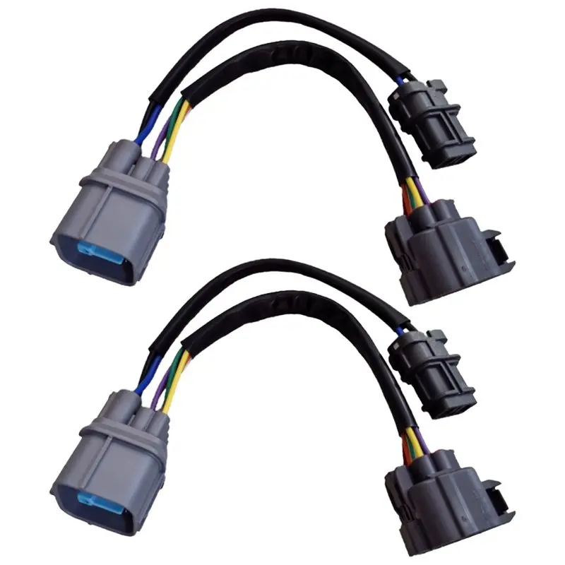 

Для 1999-2000 для 10-контактного разветвителя двигателя OBD2 для OBD1, перемычка двигателя, 2 шт. Dizzy для 96-01 Honda Civic Si Acura Integra