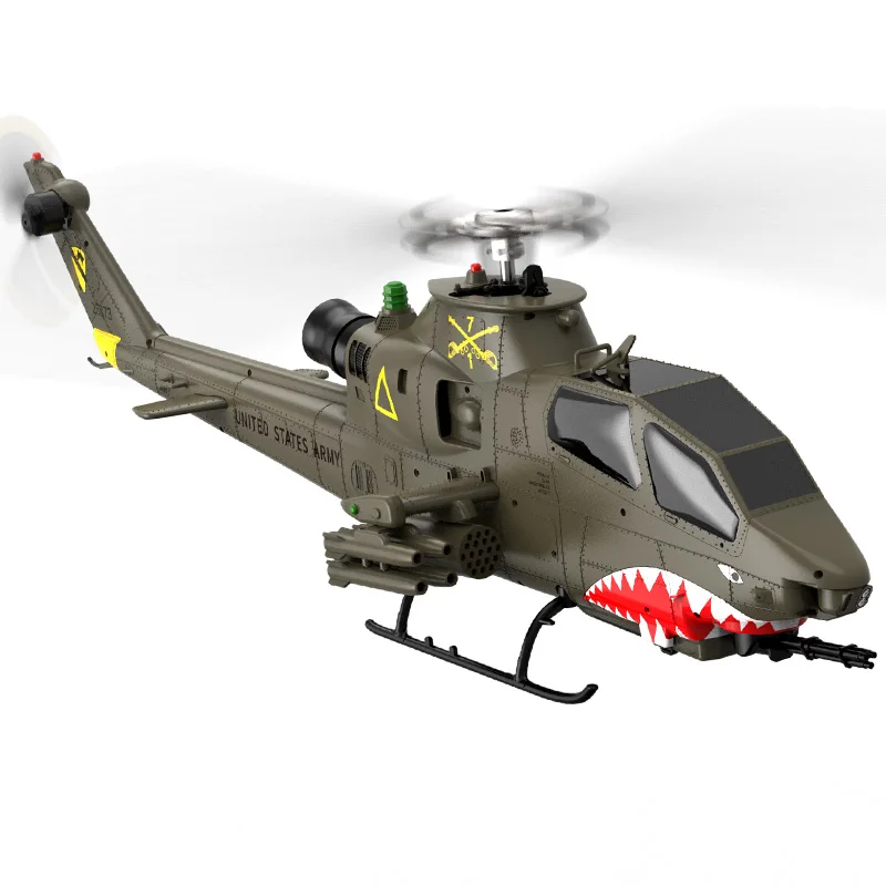Yuxiang F112S AH-1 COBRA 1:32  RC Helicopter No Ailerons 6G Brushless Motor with GPS Optical Flow Positioning Rc Airlane Toy
