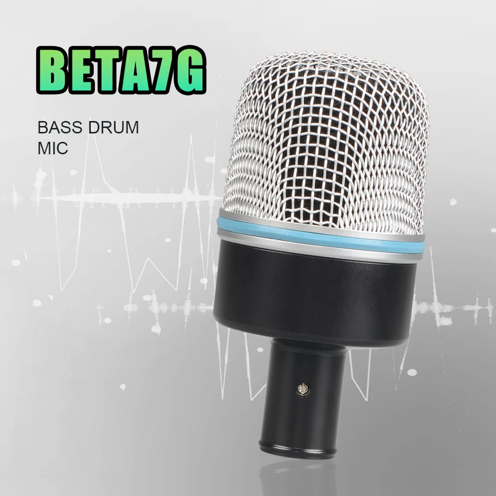 BETA7G metal condenser drum microphone with advanced recording effect