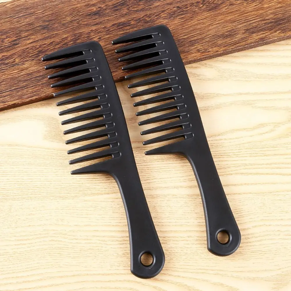 Massive Jumbo Wide Tooth Big Comb Handle Afro Curly Hair Brush Special Curling Comb For Long Hair