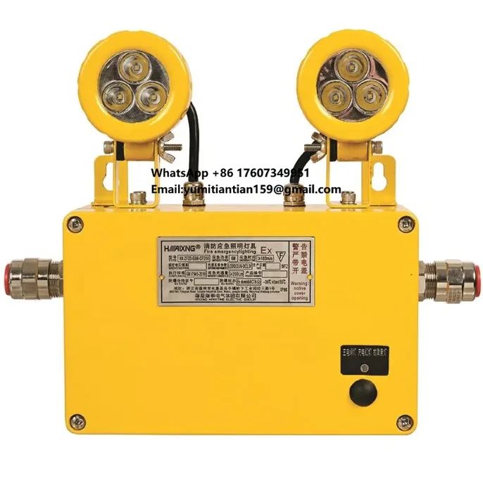 

6 Вт светодиодный взрывозащищенный аварийный светильник для нефтегазовой промышленности, металлургии и судов, аварийное освещение, время работы 3 часа, IP66