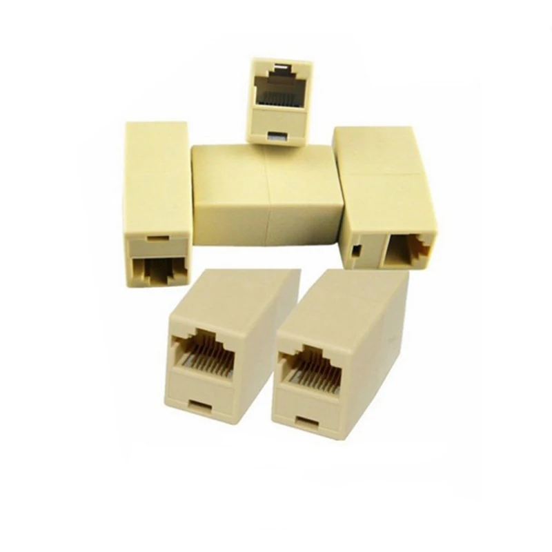 Connecteur de câble Ethernet LAN RJ45 femelle à femelle, 10 pièces, nouveau