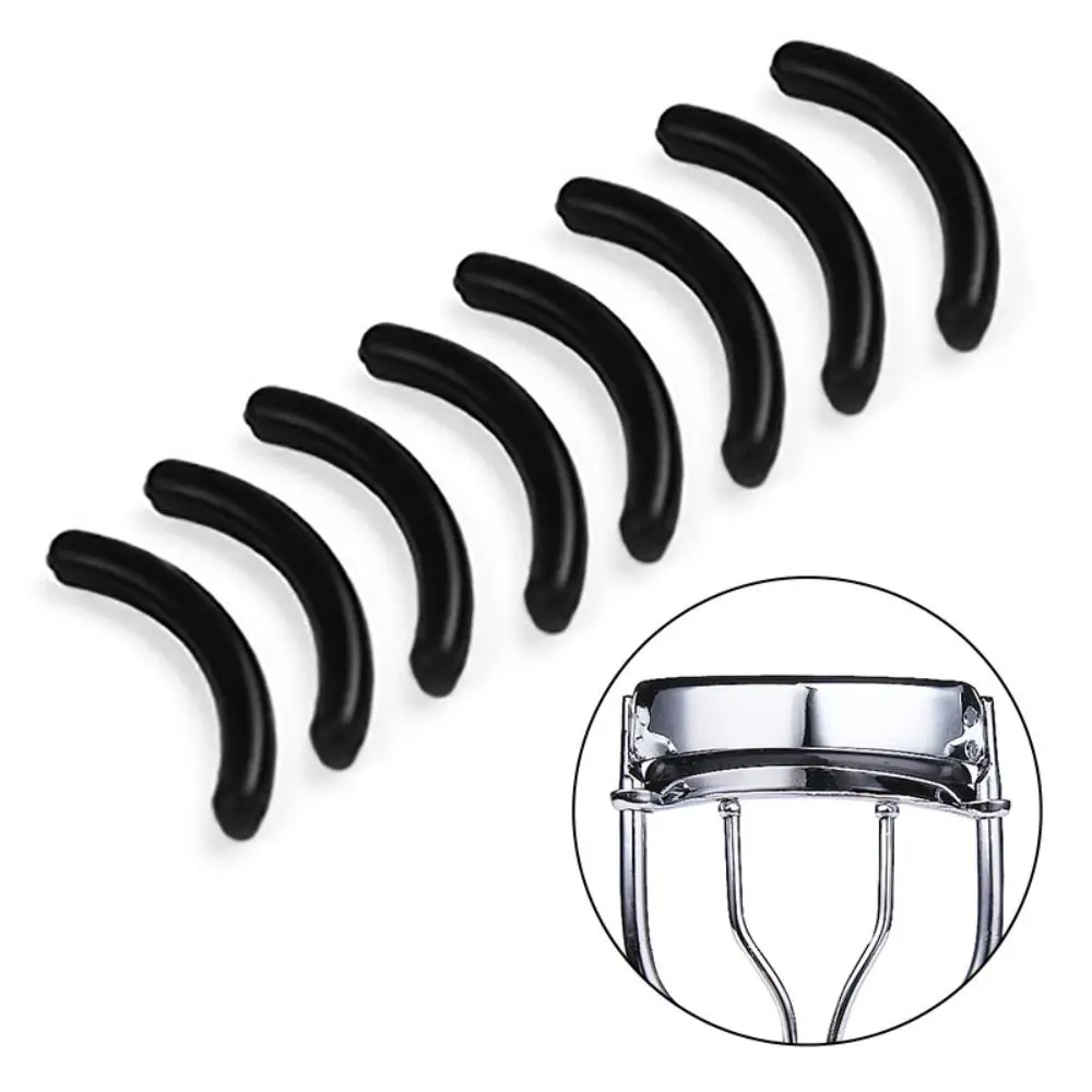 Soft Eyelash Curler Refil Rubber Pads para Mulheres, Substituição De Maquiagem, Ferramenta De Beleza, Moda