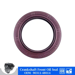 Crankshaft Front Oil Seal For Toyota 1RZ 2RZ 2TZ 3RZ 2TRF Engine Auto Parts Car Accessories 90311-48014 48*68*7 mm Crank Sealing