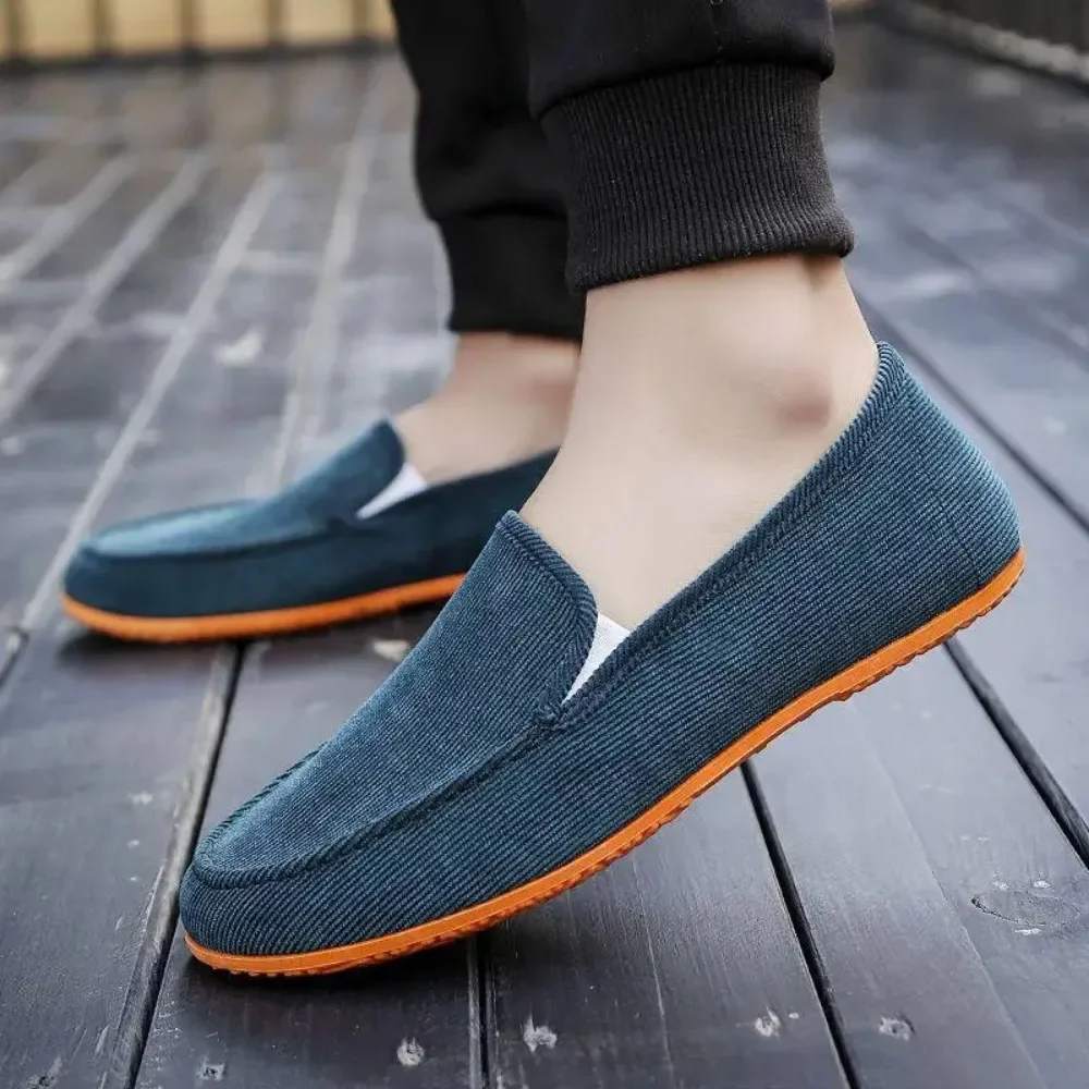 Men\'s Casual Cloth Shoes Casual Shoes Spring and Autumn Canvas Shoes Fashion Loafers Men Zapatos De Tela Casuales Para Hombres