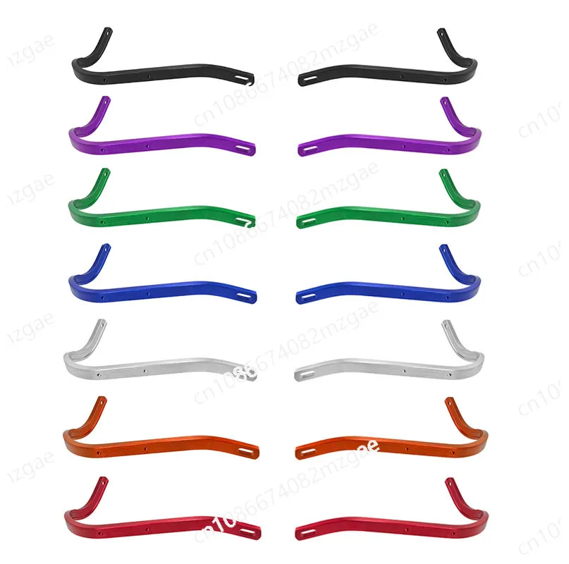 Off-Road Motorcycle Modification Accessories Handlebar Hand Guard, Anti-Collision Bow Guard with Brushed Aluminum Alloy