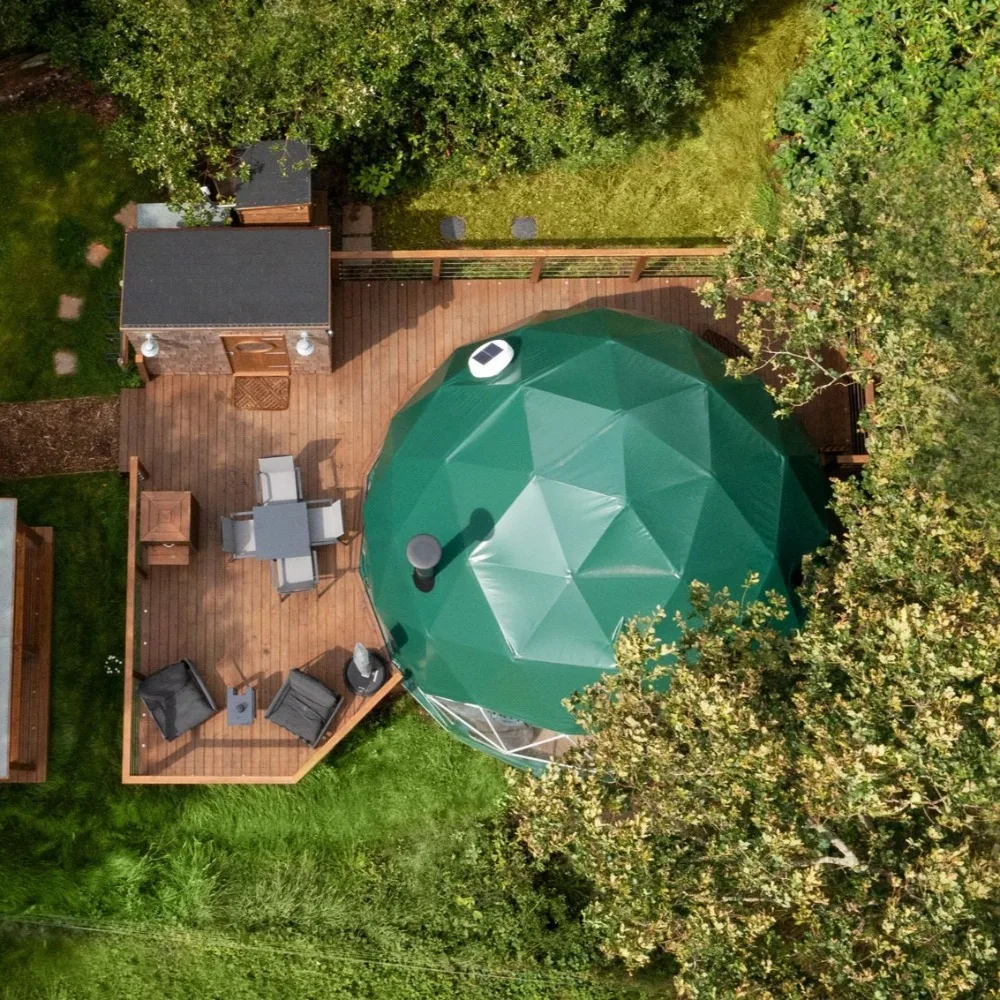 Outdoor Luxury Dome Accommodation For Glamping Resort Owner With Complete Design Production And Delivery Service Premium Team