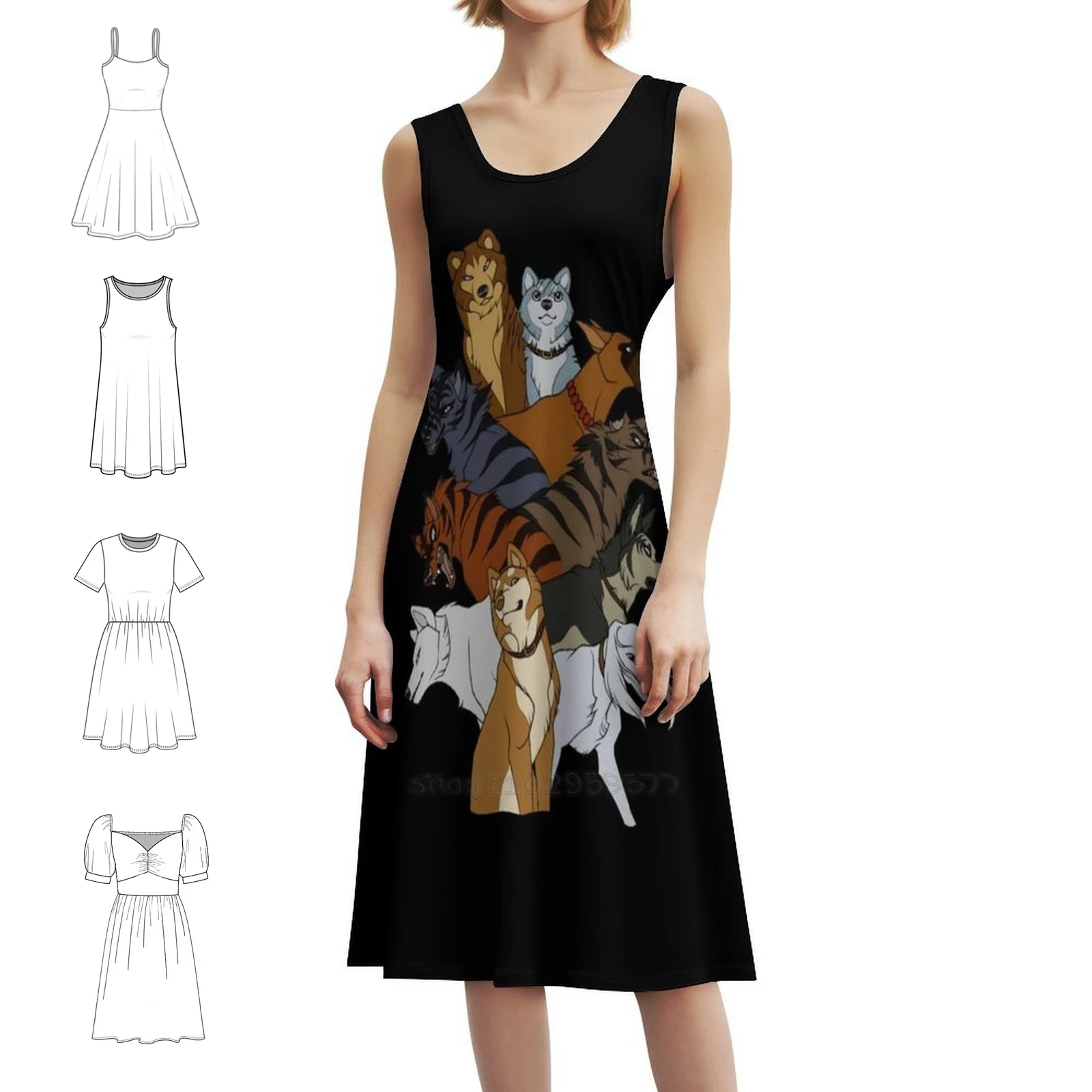 

Ginga Nagareboshi Gin Cast Boho Chic Dress Elegant Fashion Beach Wedding Party Gown Ginga Nagareboshi Gin Ginga Nagareboshi