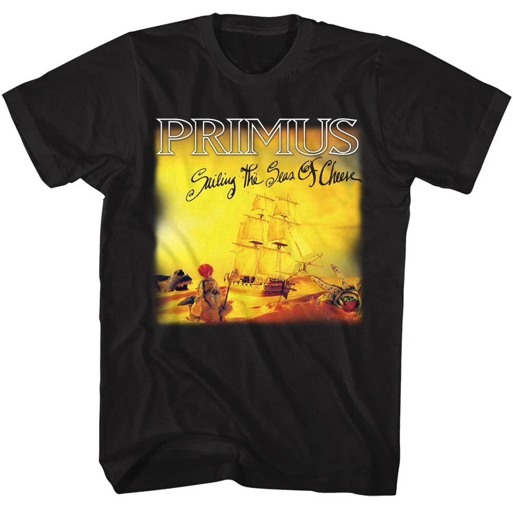 Pop Primus Graphic Cotton Band T-shirt Unisex Summer Short Sleeve Fashion Brand Tee Luxury Casual Vintage Tees