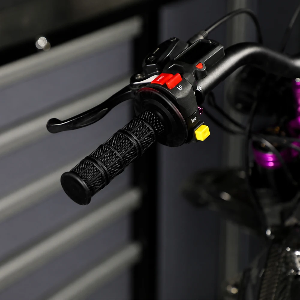 22mm Handlebar Rubber Grips For Q20 Yozam IN10 Surron Lightbee Ultrabee Talaria Pit Electric Dirt Bike Motorcycles Scooter Parts image 5