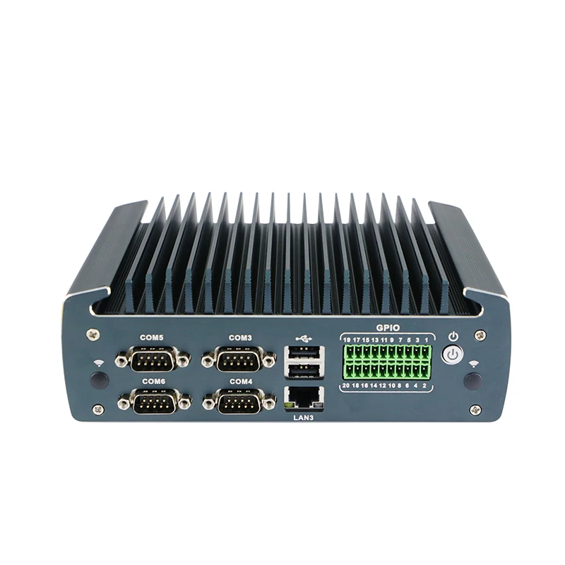 Yanling-Boîtier intégré industriel, PC 3, Intel 2.5G Lan, 1 x Mini PCIE, prise en charge 4G, 5G, J6412