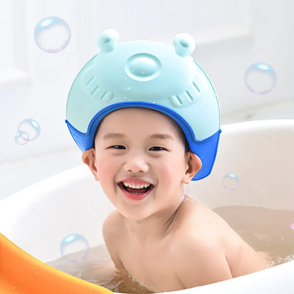 

Детская шапочка для купания: комфортная, универсальный размер, водонепроницаемая, для малышей