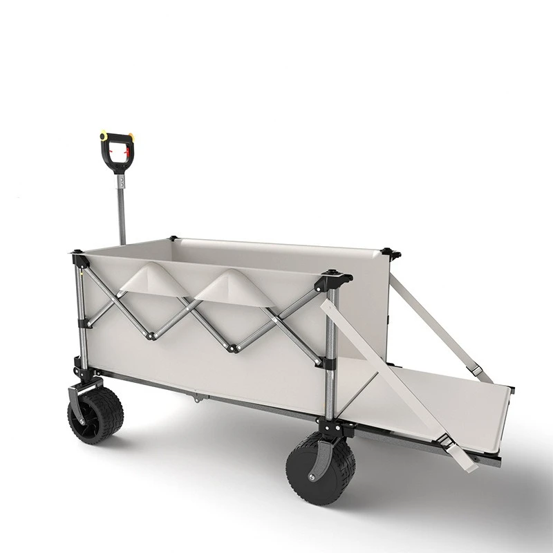 Outdoor trolley camp trolley stall cart folding cart camping portable