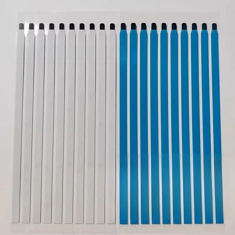 

FOR10/20/50/100 шт., новая версия, белые язычки, эластичные клейкие полоски для ЖК-экрана с ручкой без вкладок