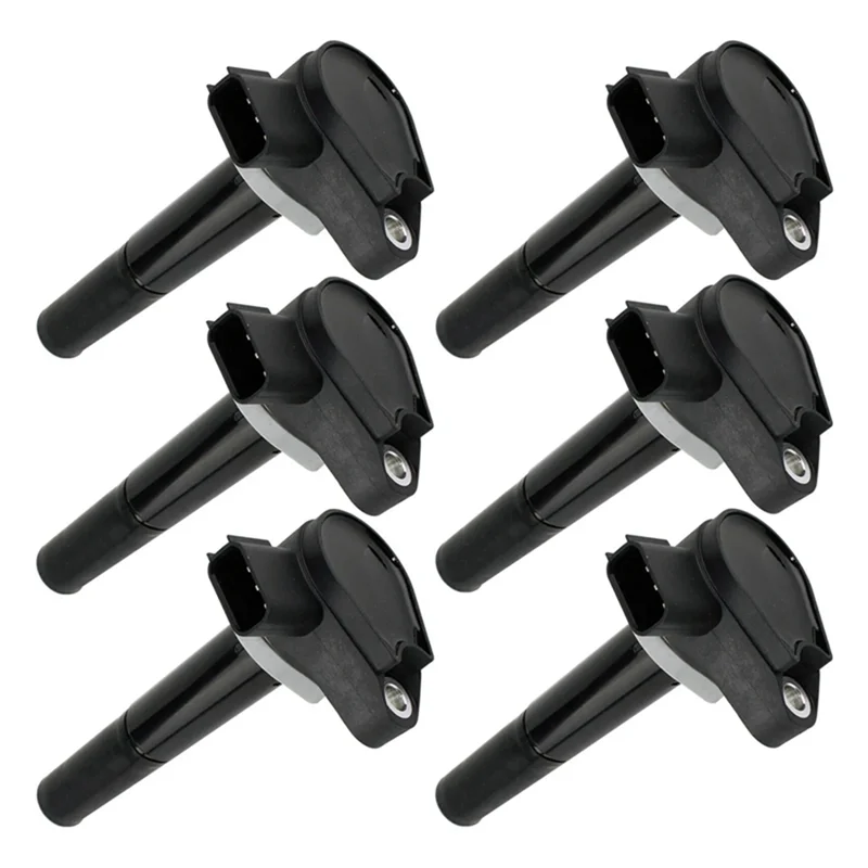 6 Pcs Marine Outboard Ignition Coil for Mercury Mariner Verado 4-Stroke 225 250 275 300 350HP 339-880615T01 880615T01