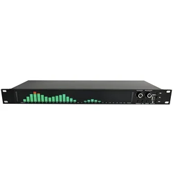 2023 new rack-mounted 1U digital spectrum analyzer Bluetooth USB equalizer level indicator VU meter 31 paragraphs