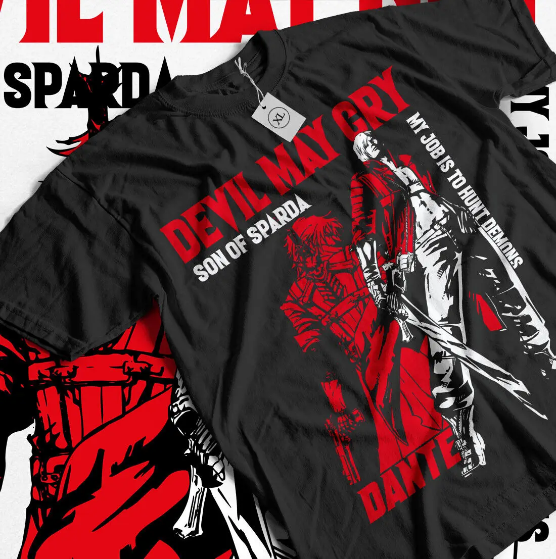 Devil May Cry Dante T-Shirt Unisex Shirt All Size