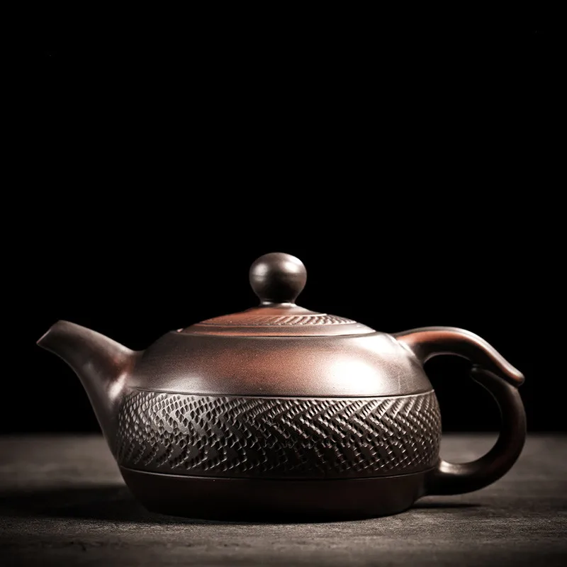 Jianshui Purple Pottery Pot Ceramic Kung Fu Teapot Tea Kettle Handmade Teapot Tea Maker Tea Set Small Teapot Teawater Sets