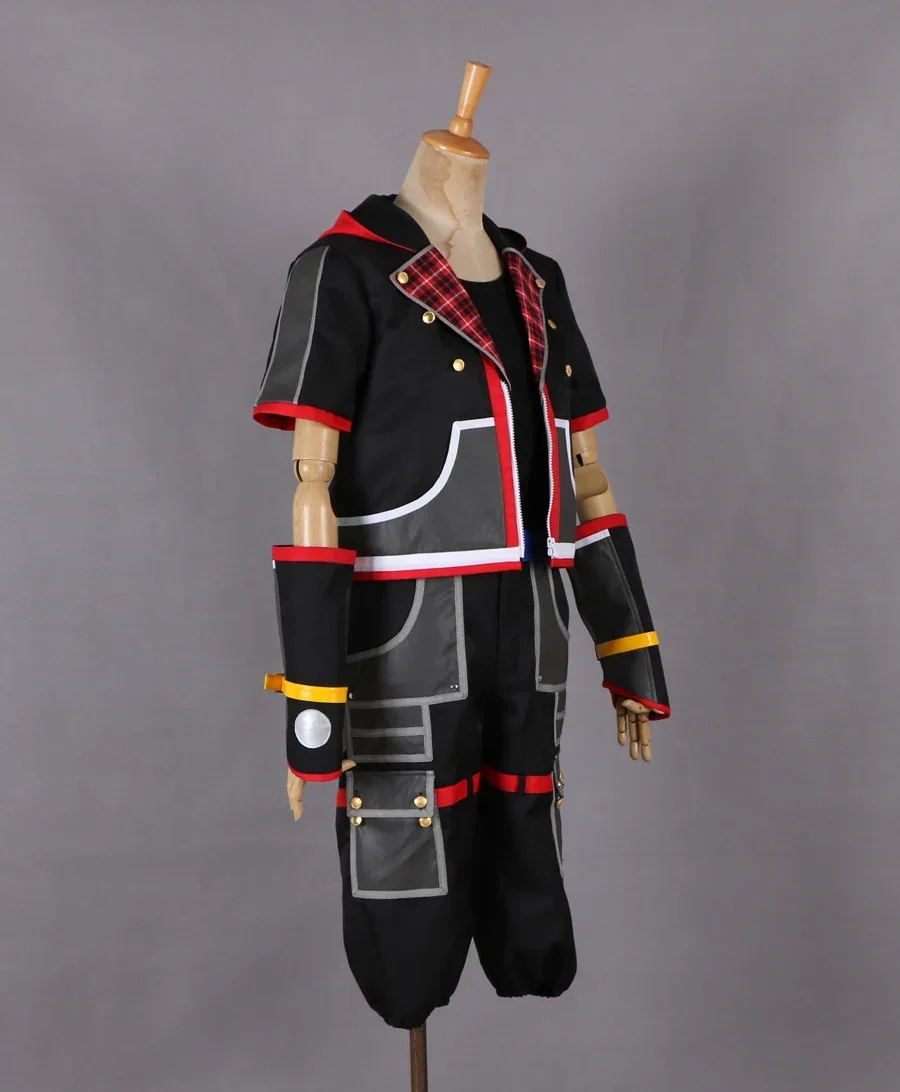 Kingdom Hearts 3 Sora Cosplay Costume Full Set - view 3
