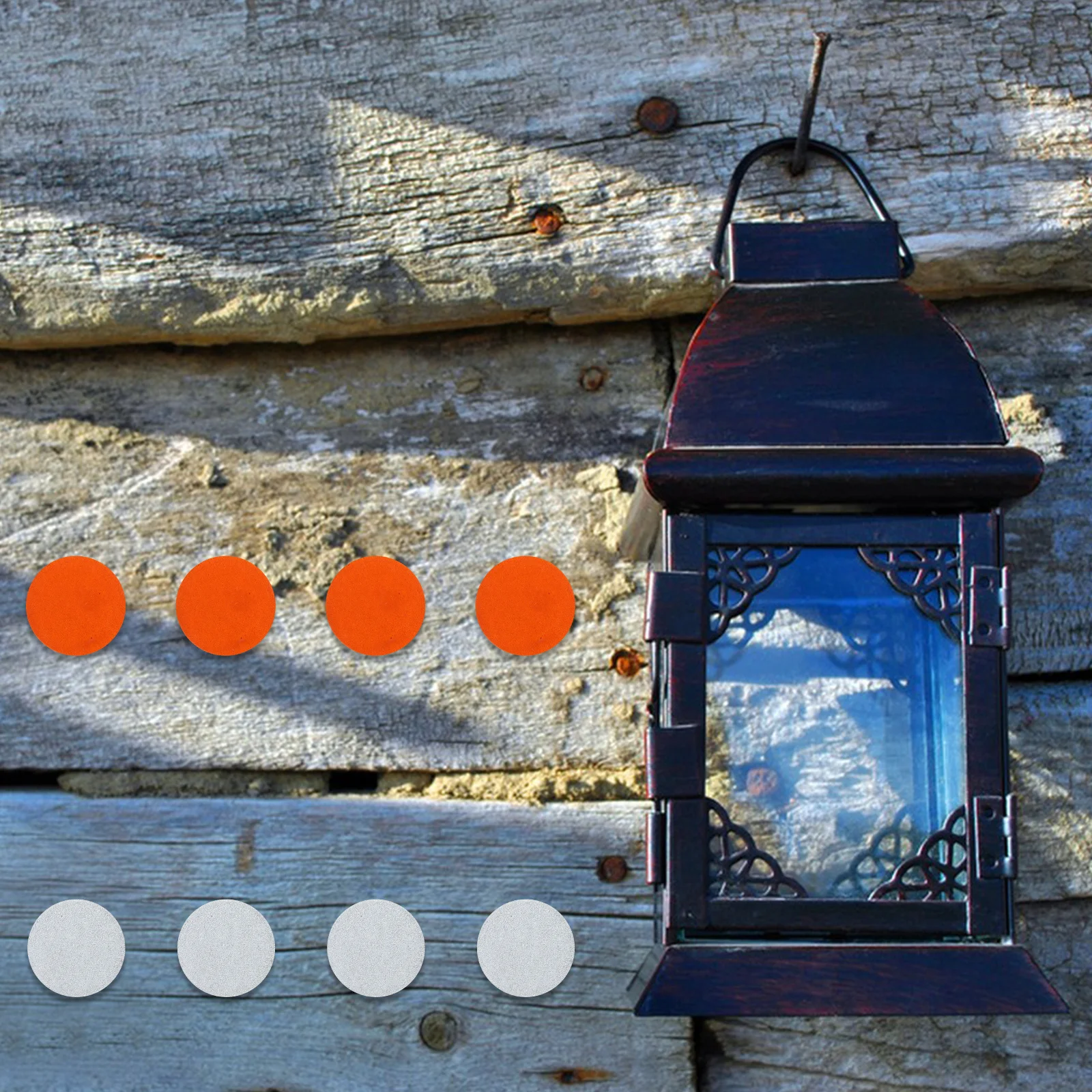 2 Boxes Reflective Tack Trail Markers Metal Warning Pins For Driveways Parking Lots Outdoor Safety Durable Reflective Pins