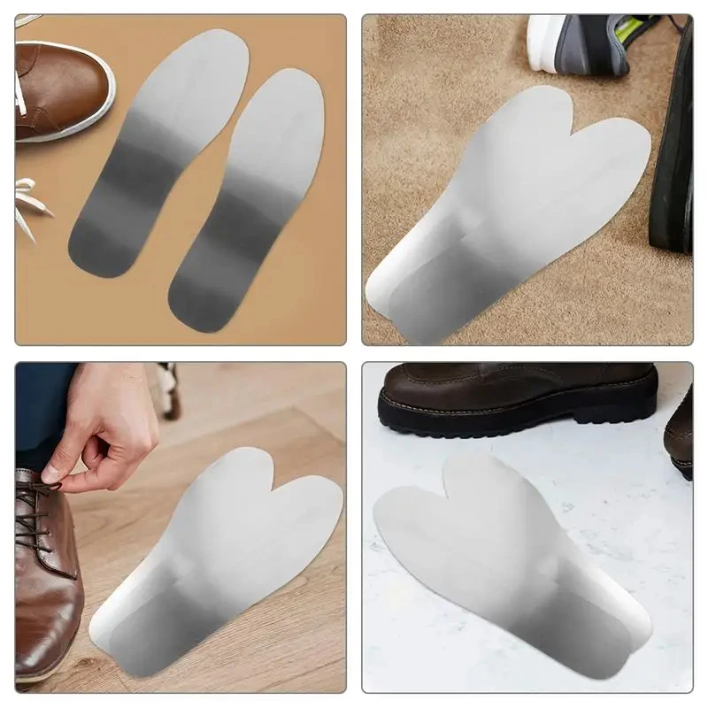 Stainless Steel Shoe Insoles Anti-nail Anti-puncture Work Boots Safety Inserts Outdoor Site Labor Protection Insole High Quality