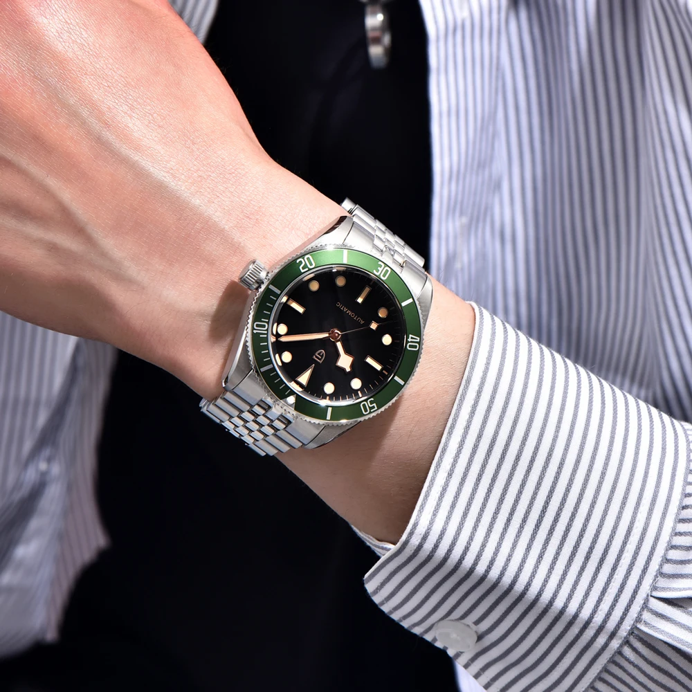 2025 New PAGANI DESIGN Men's Watches Top Luxury NH35 Mechanical Automatic Watch For Man AR Sapphire Mirror Luminous Men Gift Box