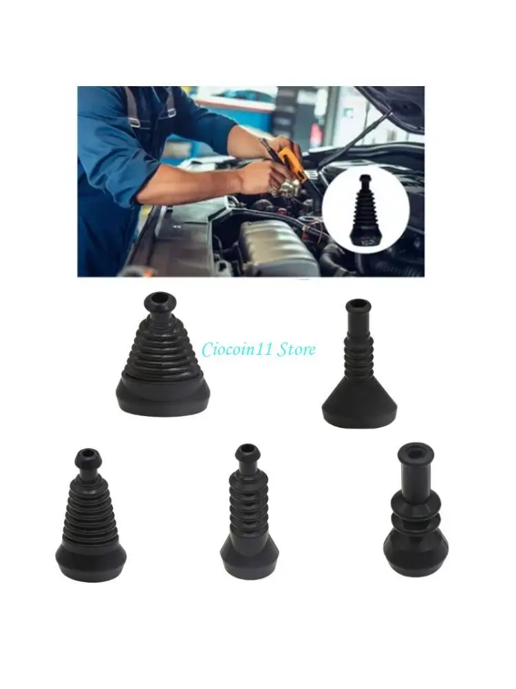 Y1UB 1Pin-6Pin Exterior Automotive Wiring Boot Cover for Covered Connection Areas