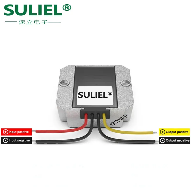 Regulador de voltaje CC de 9V a 36V a 12V13,8V15V19V20V24V28V convertidor de potencia de 12V a 12V módulo de fuente de alimentación regulada por